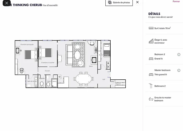 Brouilly 17 Avenue De La Bourdonnais 4 Eme Apartmán *